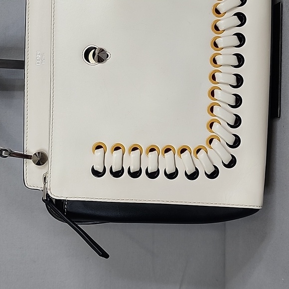 ✨️FENDI Dotcom Whipstitch Top Handle Bag - Picture 2 of 16